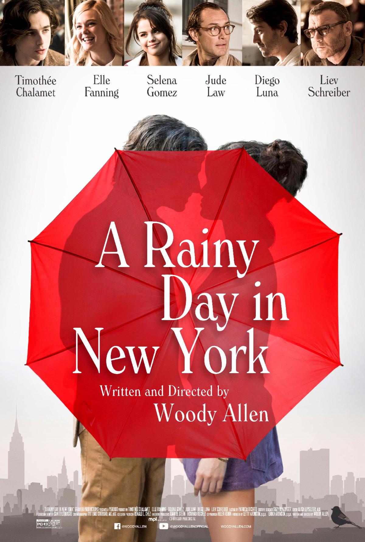 纽约的一个雨天海报剧照