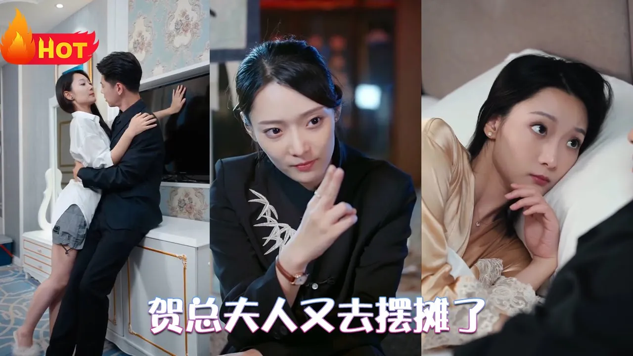 贺总夫人又去摆摊了